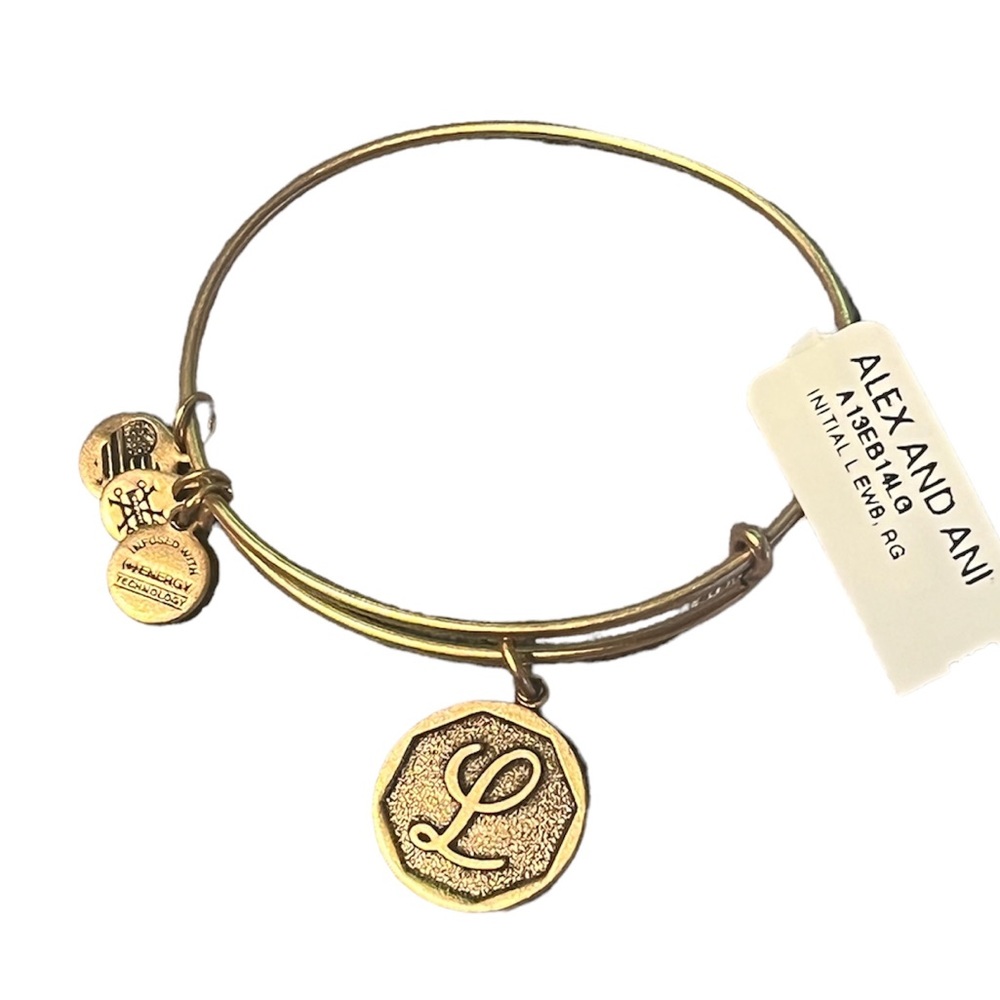 Alex and Ani Initial bracelet‎